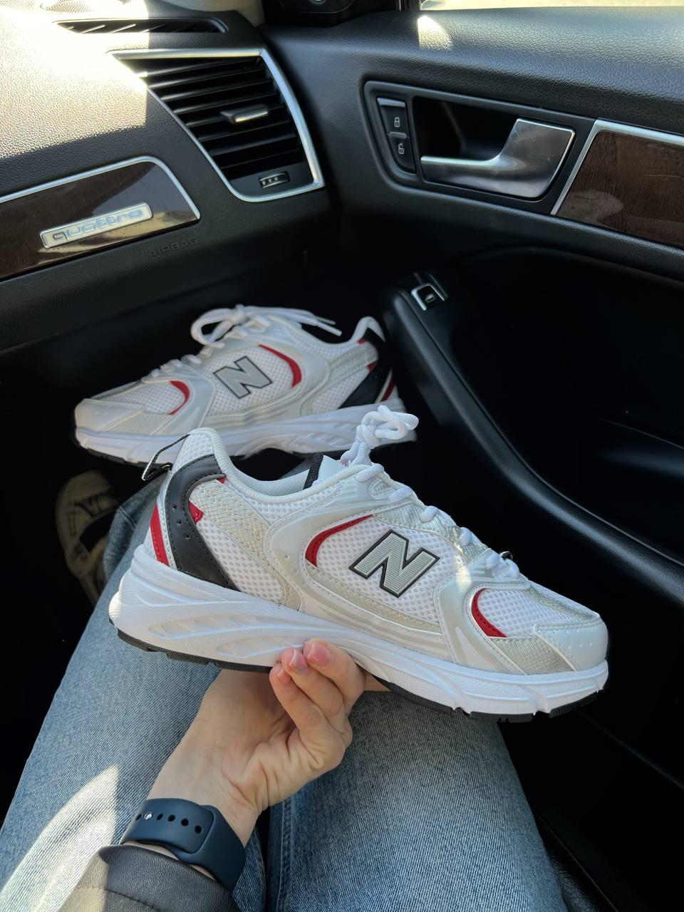 New Balance 530 White Red v2