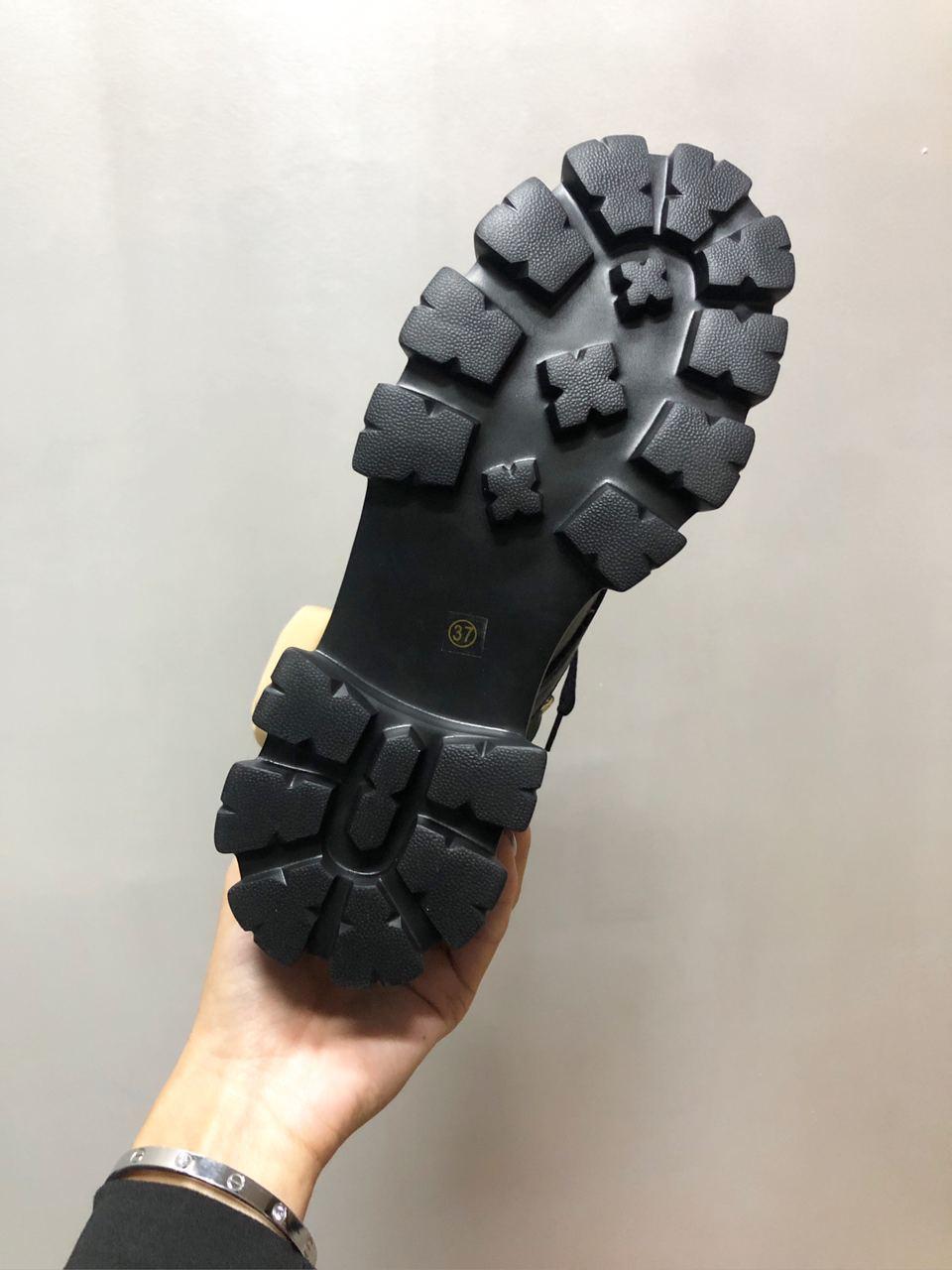 Prada Boots Zip Pocket Black Nude