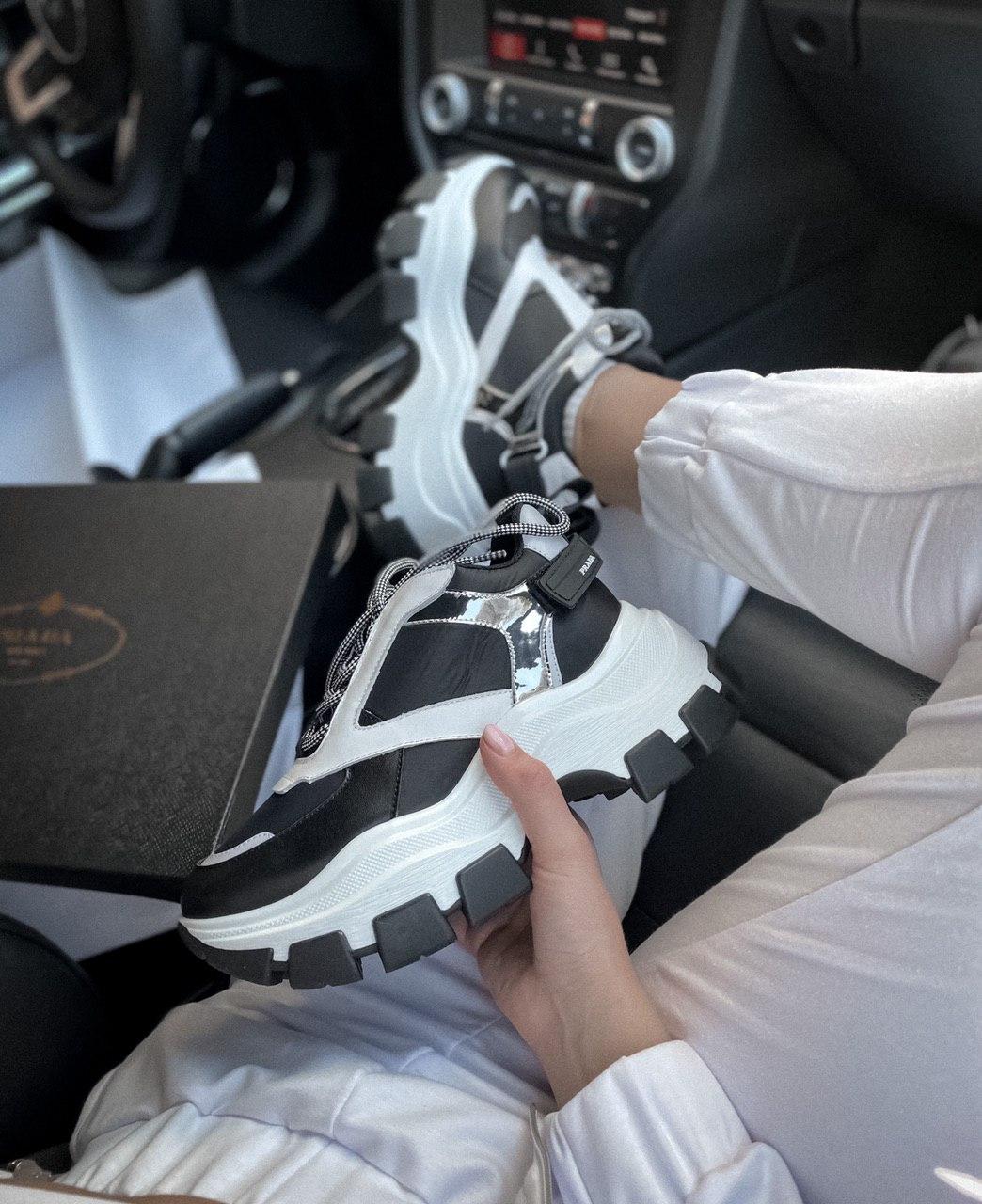 Prada Chunky Black White