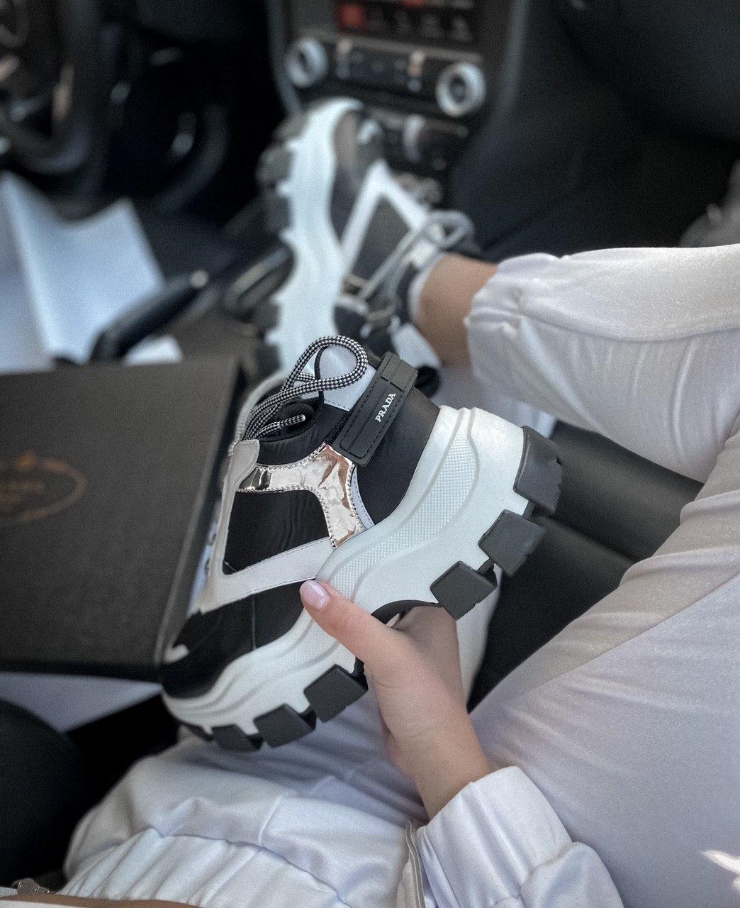 Prada Chunky Black White