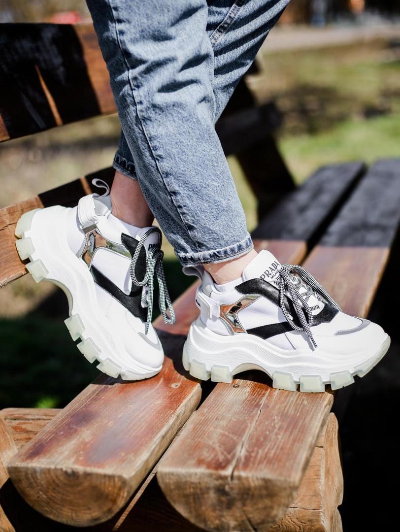 Prada Chunky White Black