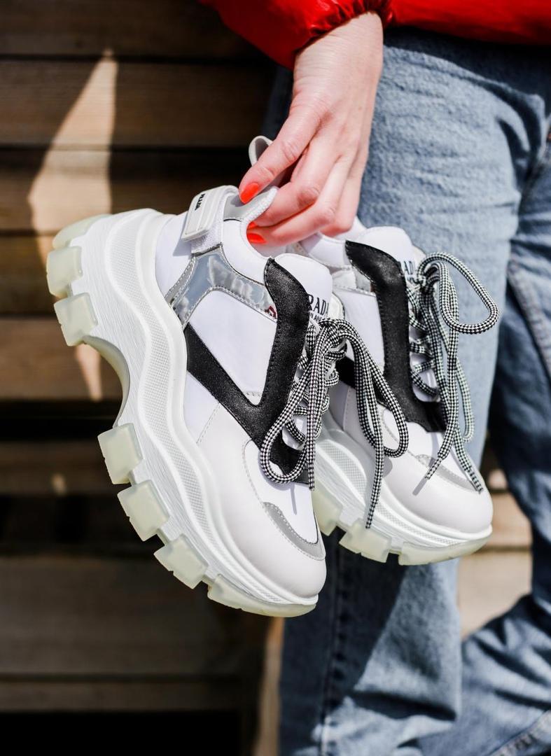 Prada Chunky White Black