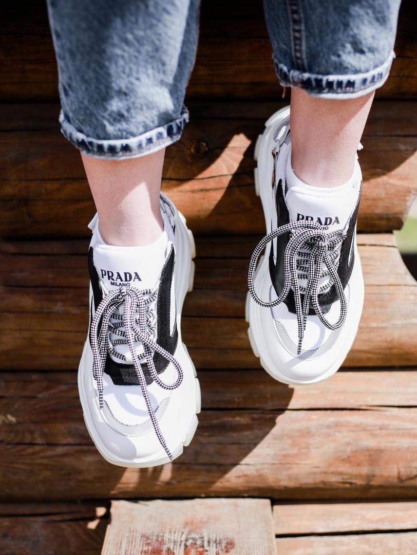 Prada Chunky White Black