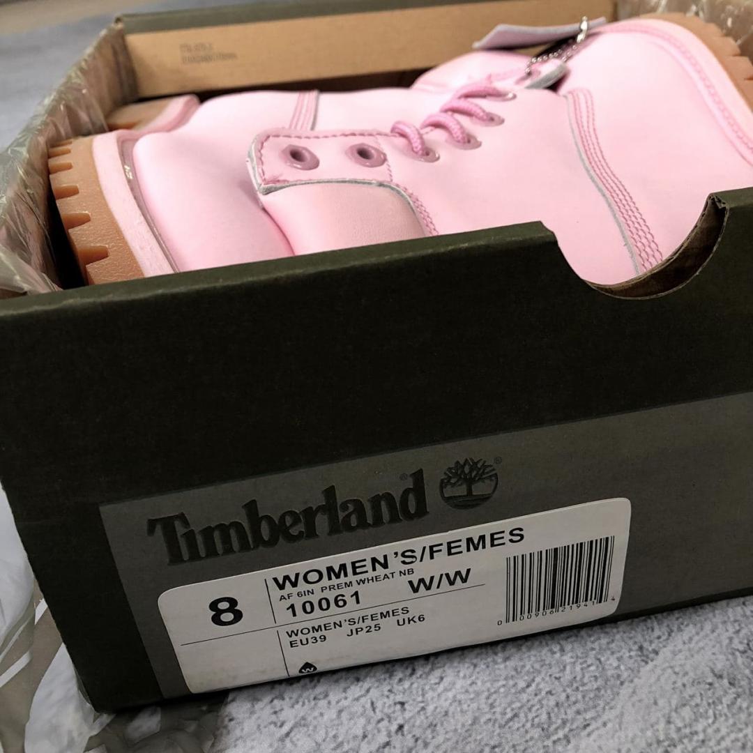 Timberland Pink Brown