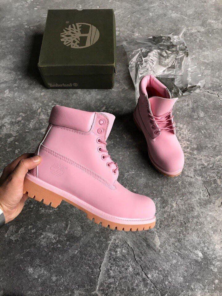Timberland Pink Brown