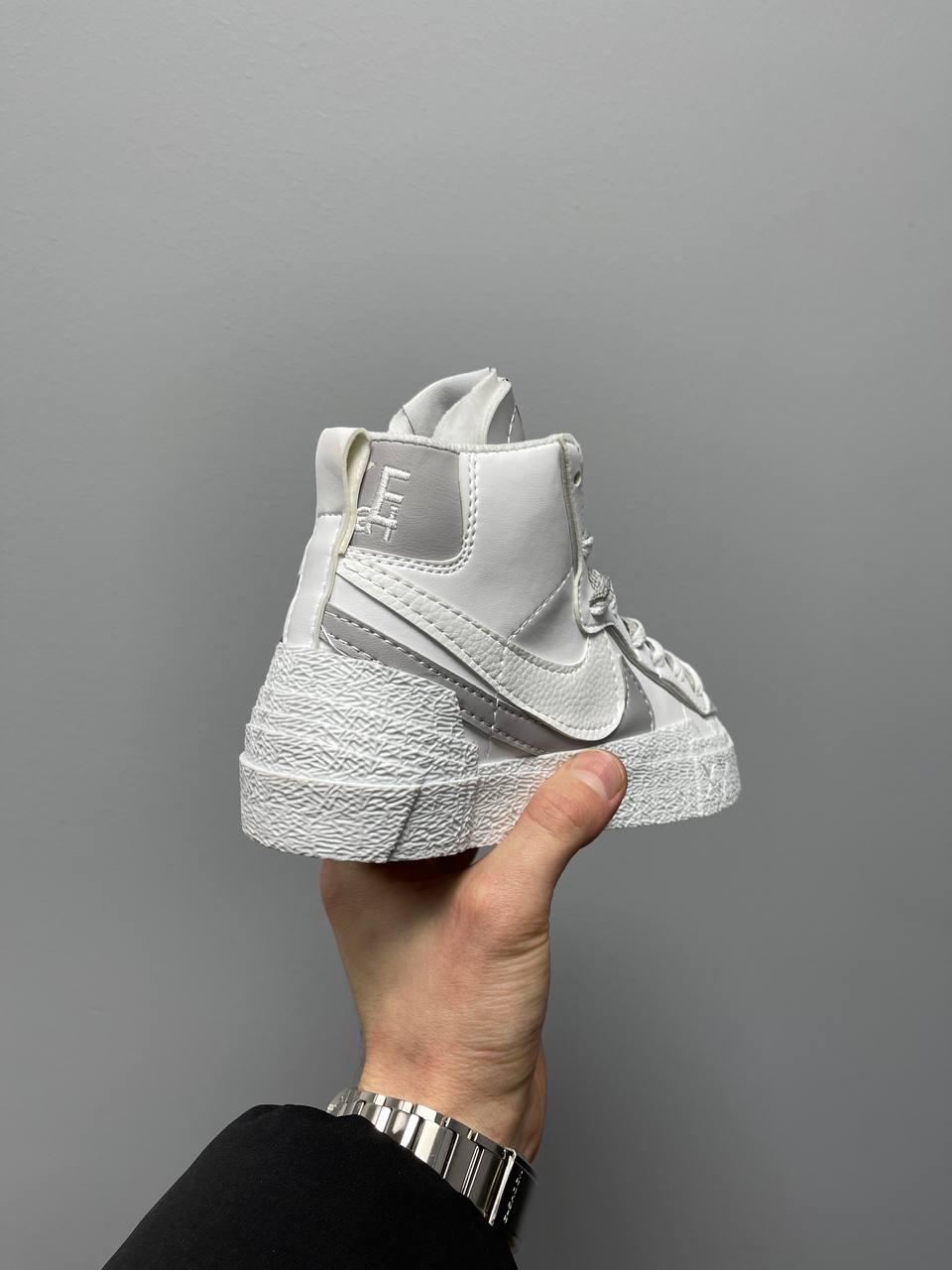 Nike Blazer Mid x Sacai Grey White