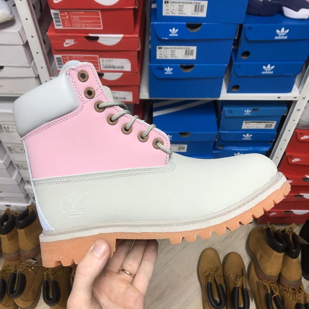 Timberland Grey Pink Blue