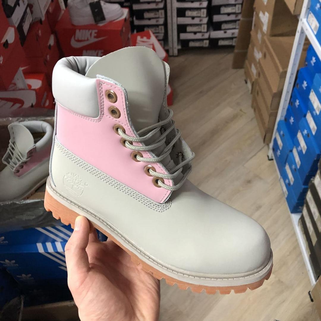 Timberland Grey Pink Blue