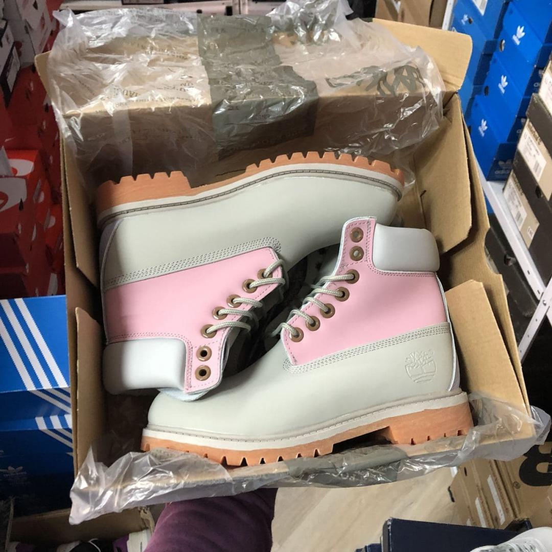 Timberland Grey Pink Blue