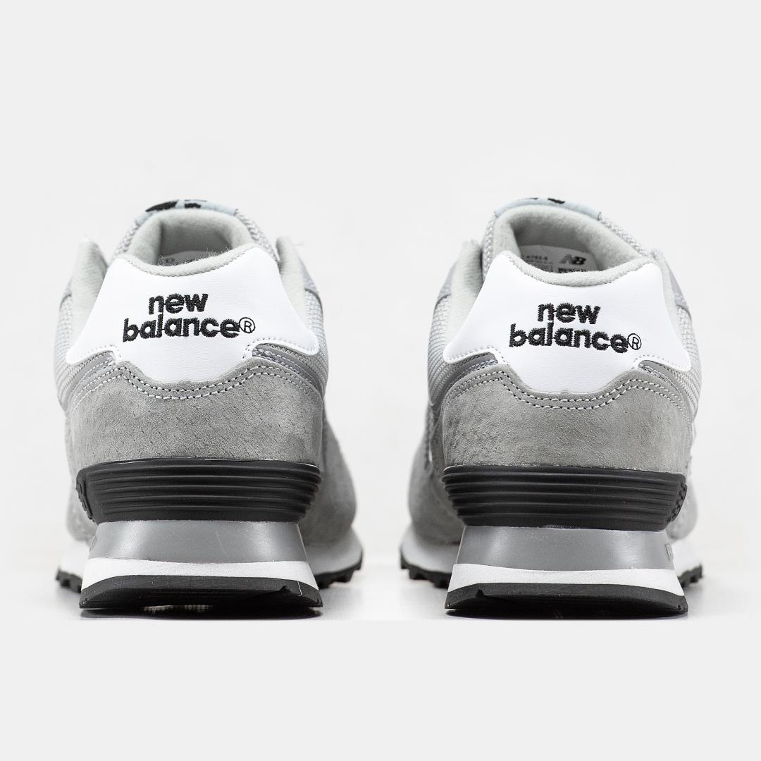 New Balance 574 Gray White