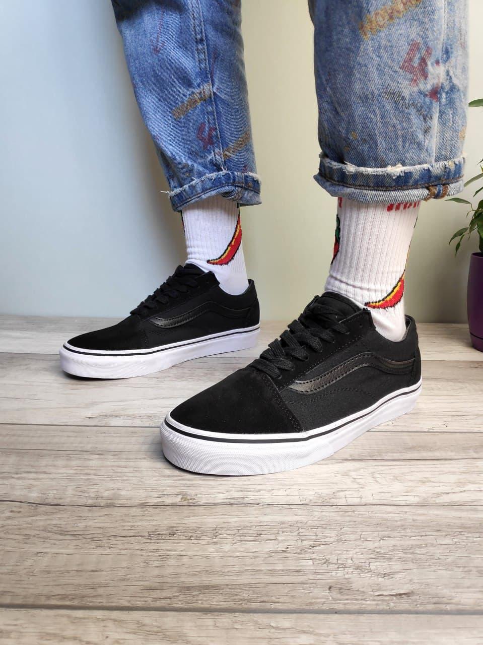 Vans Old Skool Black White 2