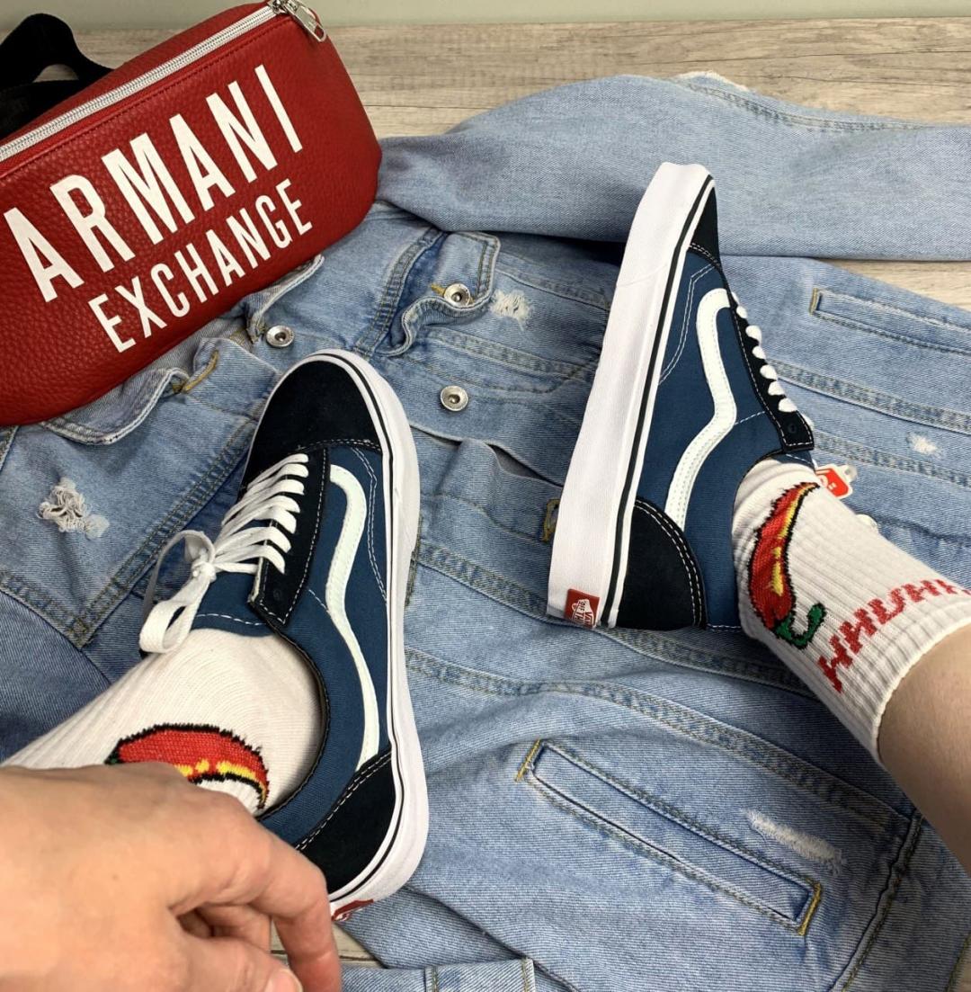 Vans Old Skool Navy Blue White