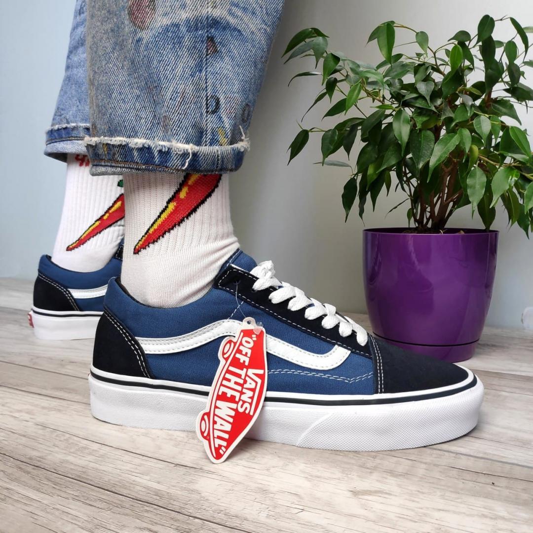 Vans Old Skool Navy Blue White