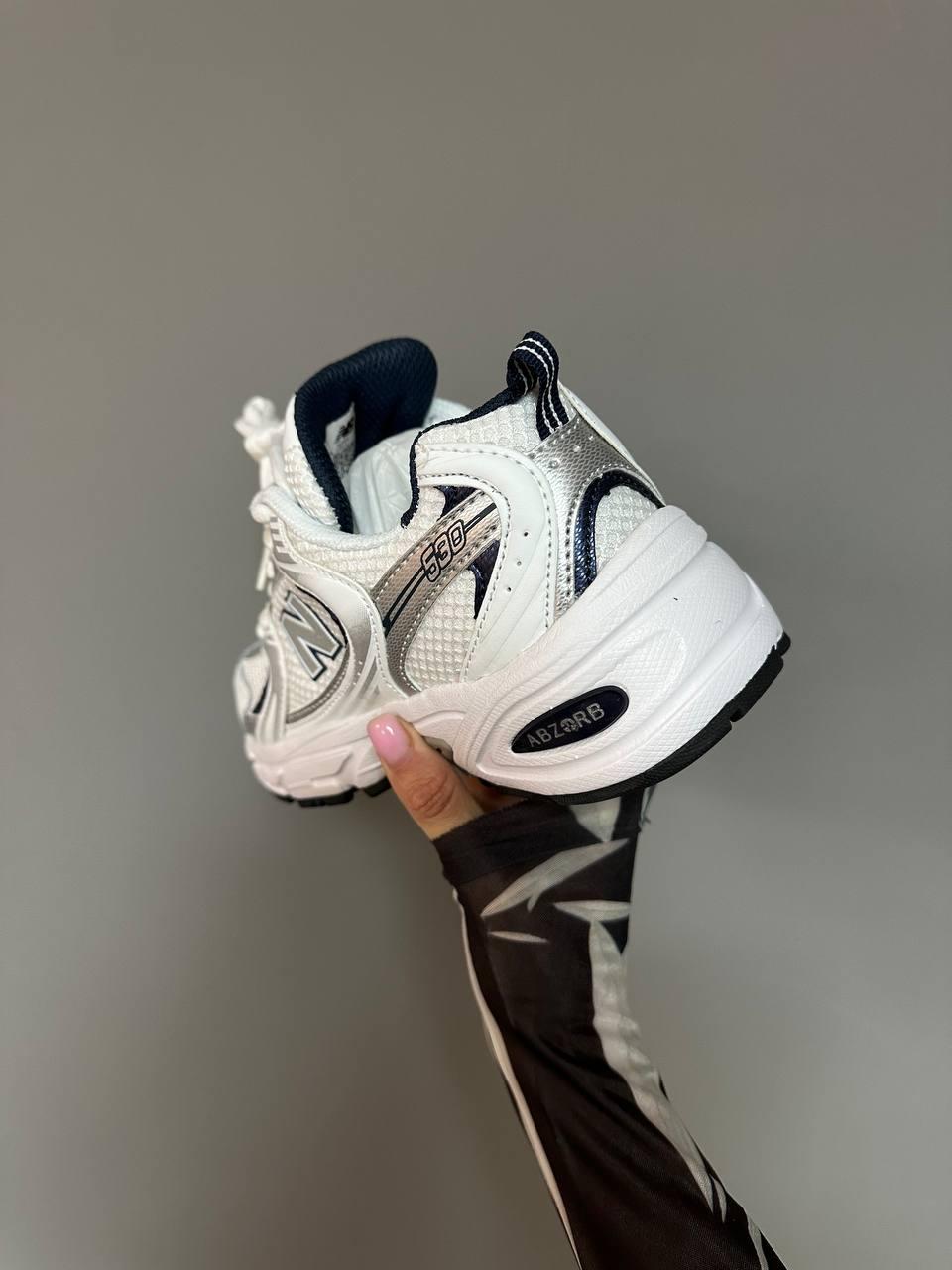 New Balance 530 White Silver Premium