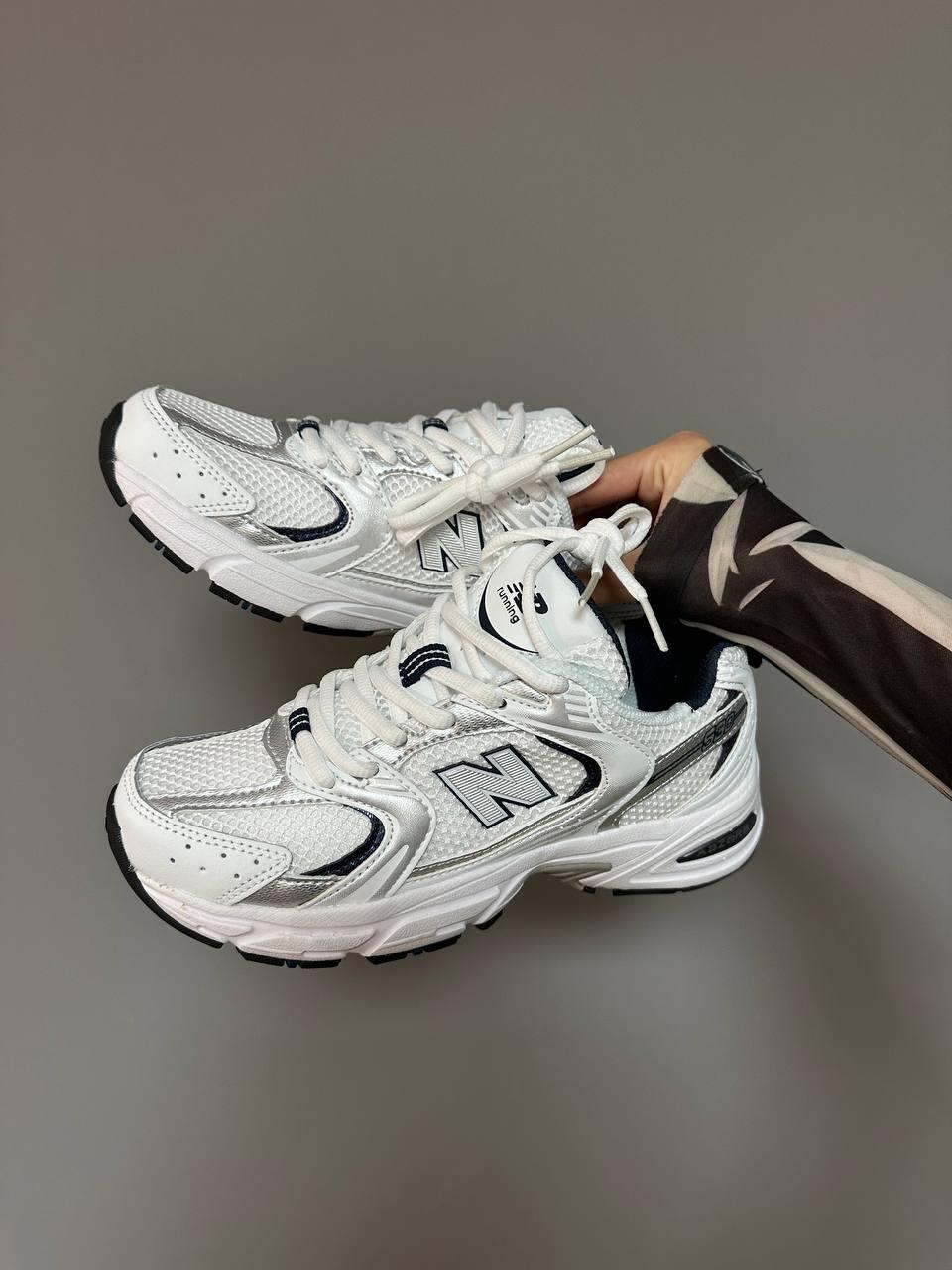 New Balance 530 White Silver Premium