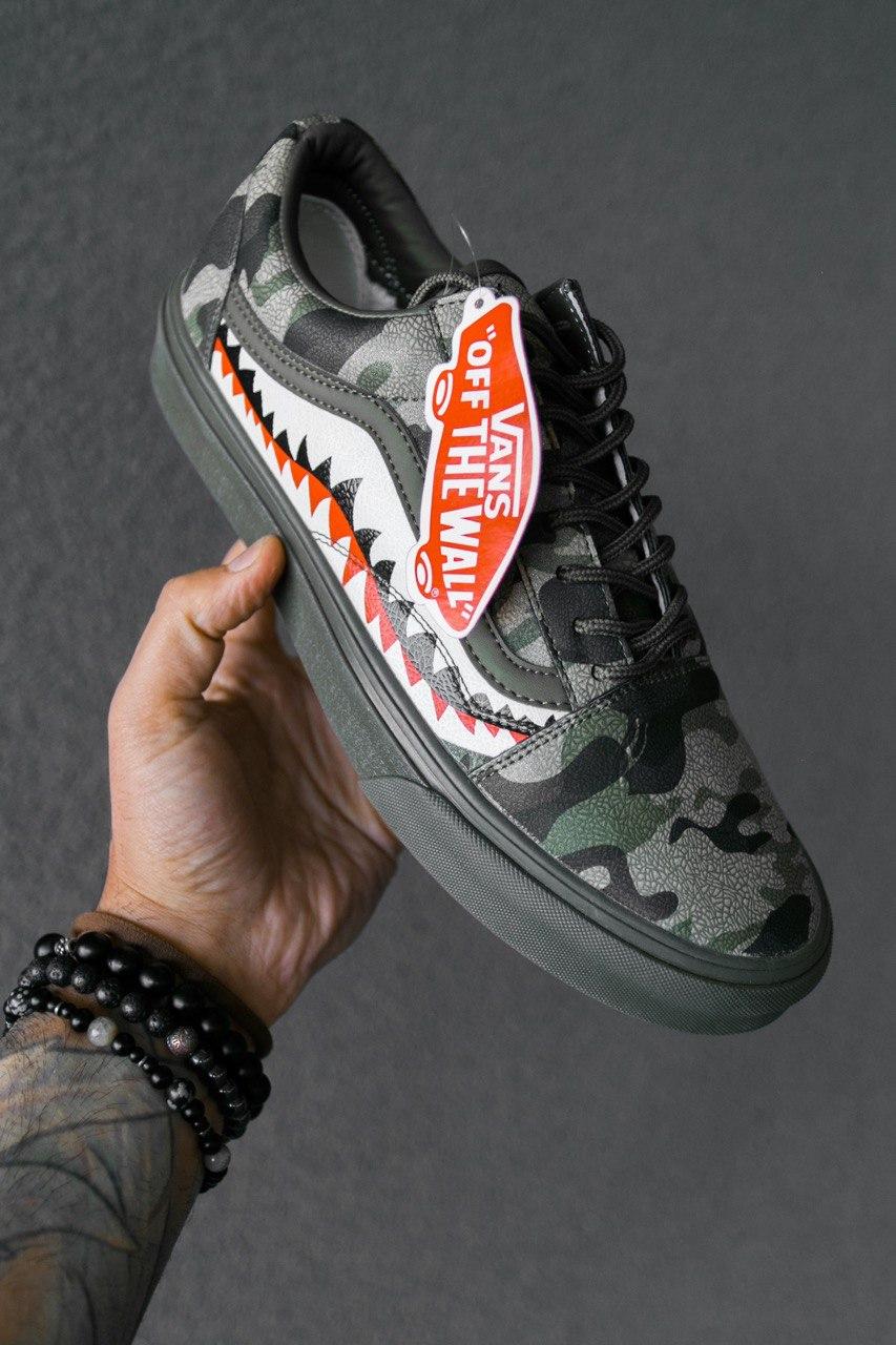 Vans Old Skool Green Camo