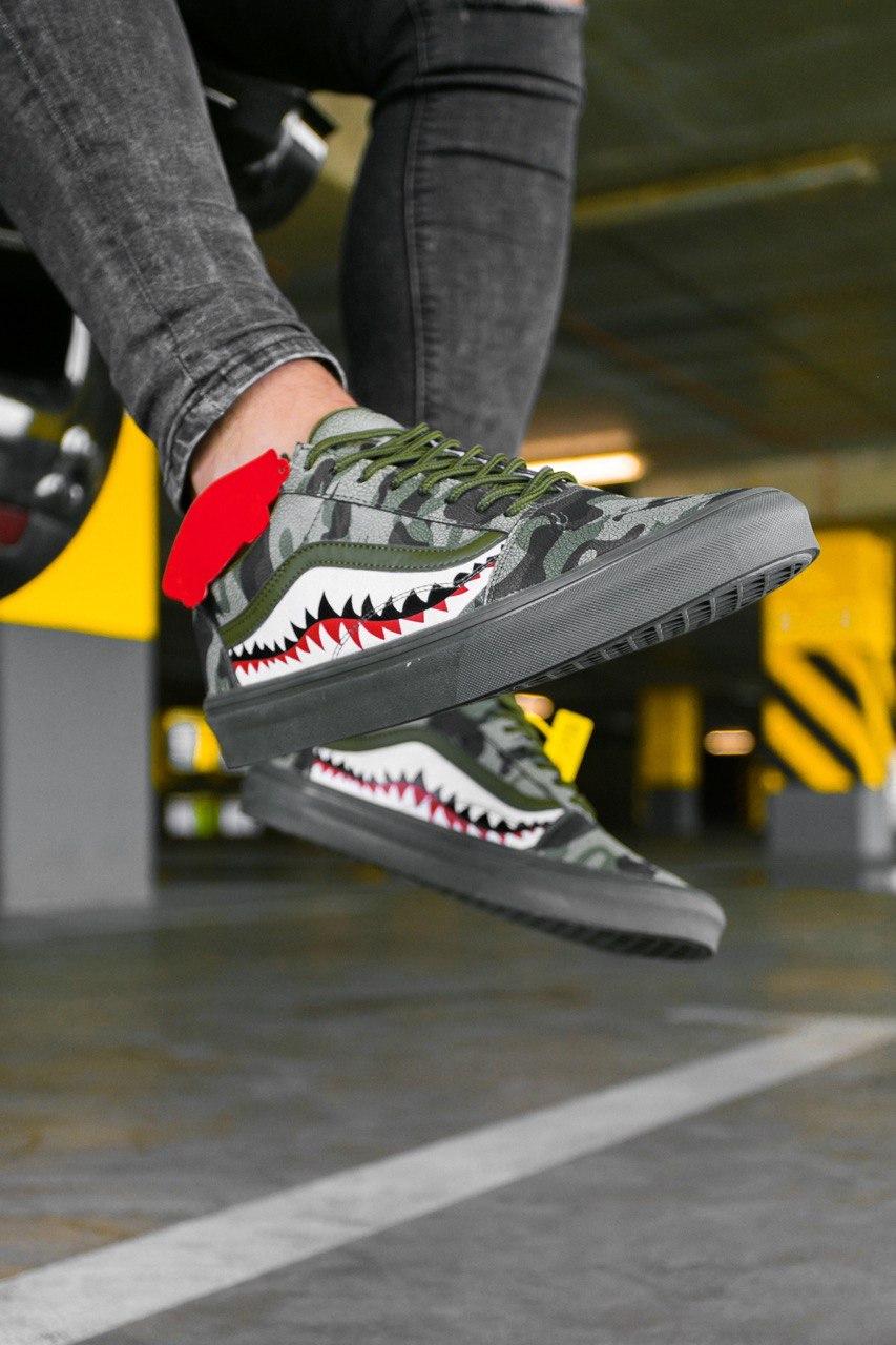 Vans Old Skool Green Camo