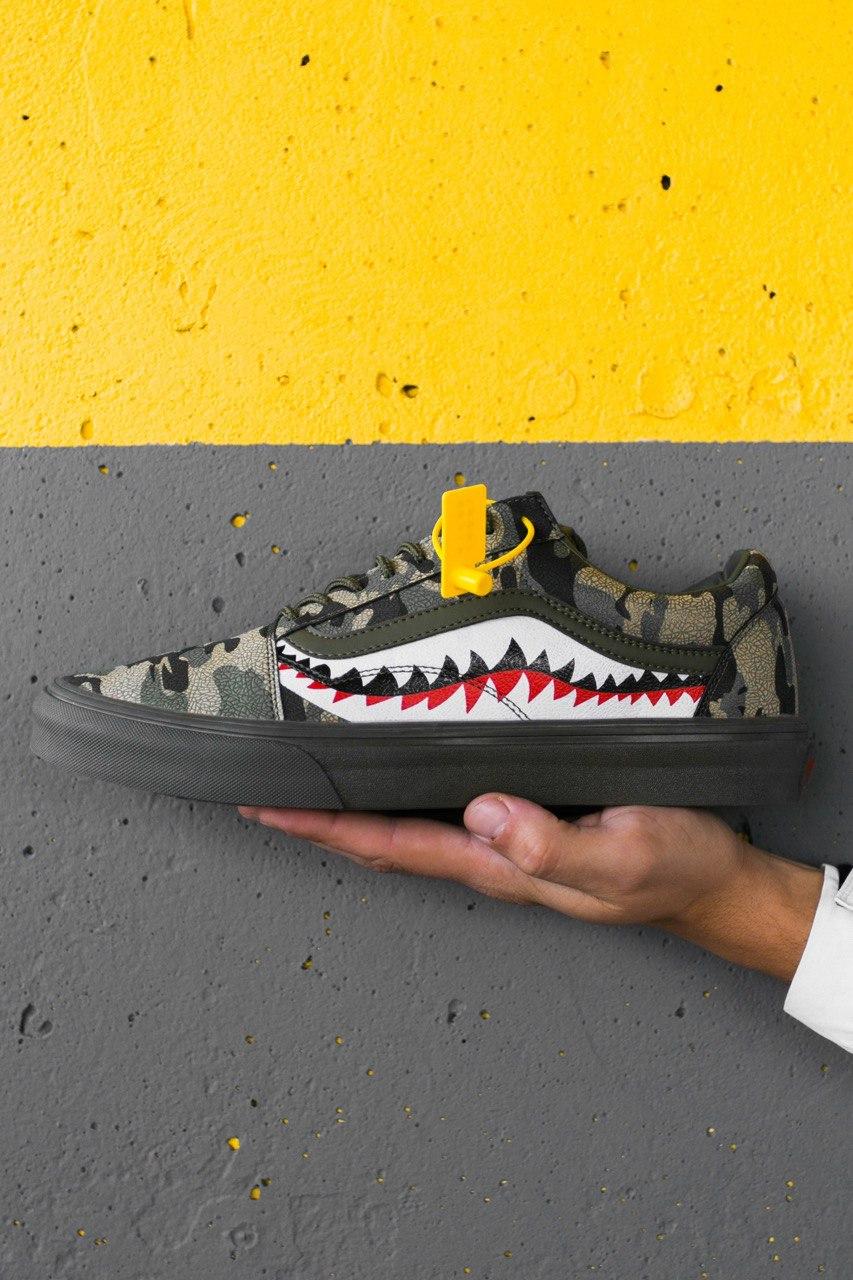 Vans Old Skool Green Camo