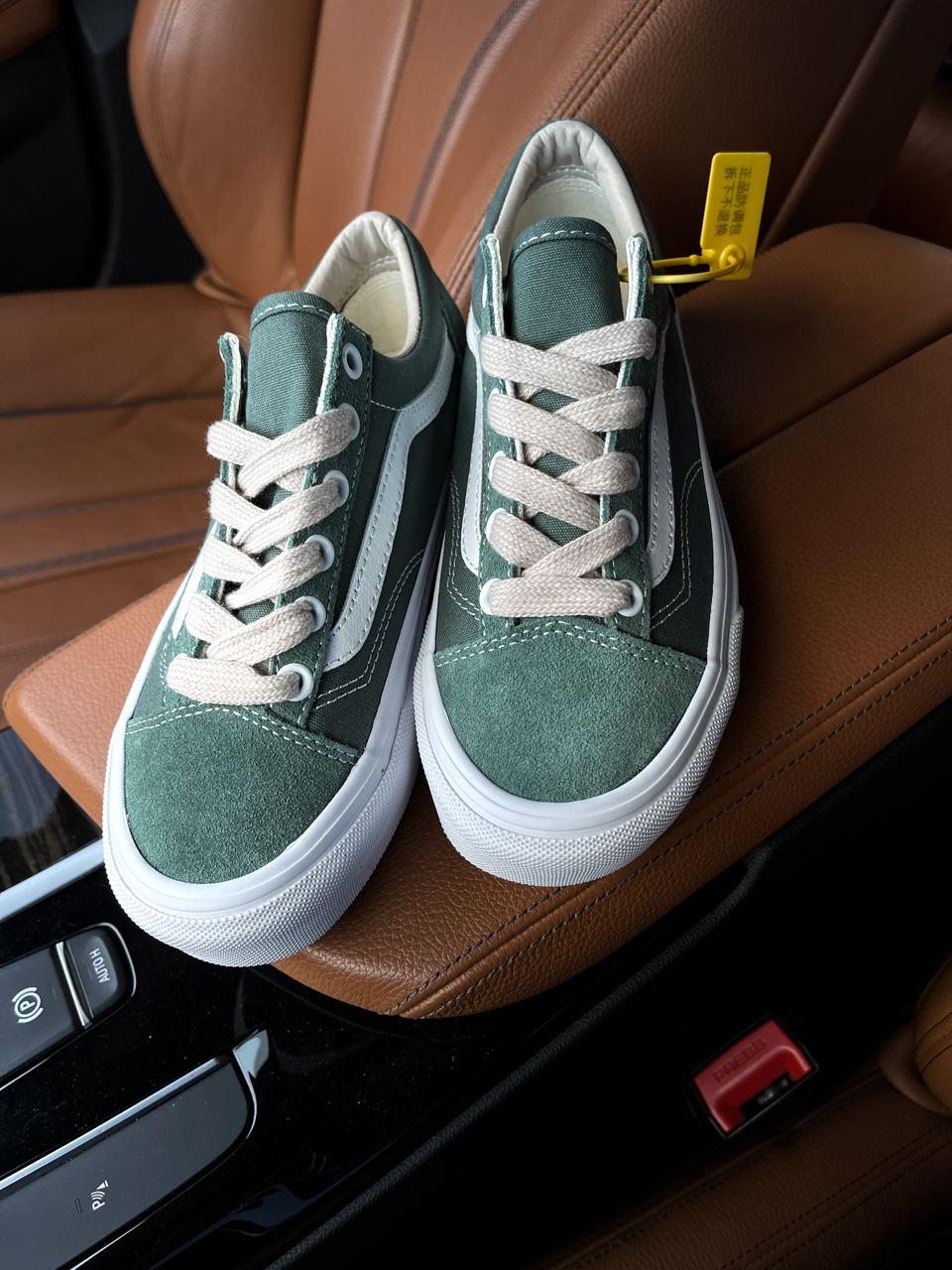 Vans Old Skool Green White