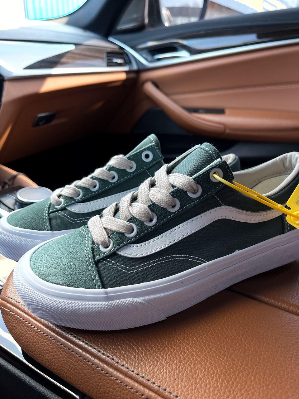 Vans Old Skool Green White