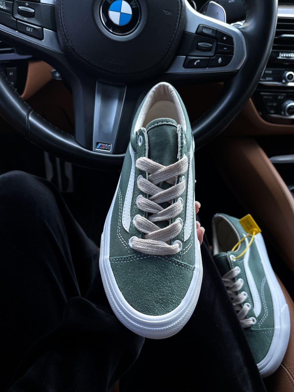 Vans Old Skool Green White