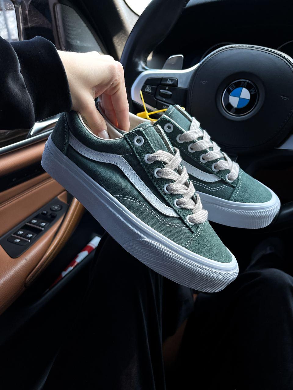 Vans Old Skool Green White