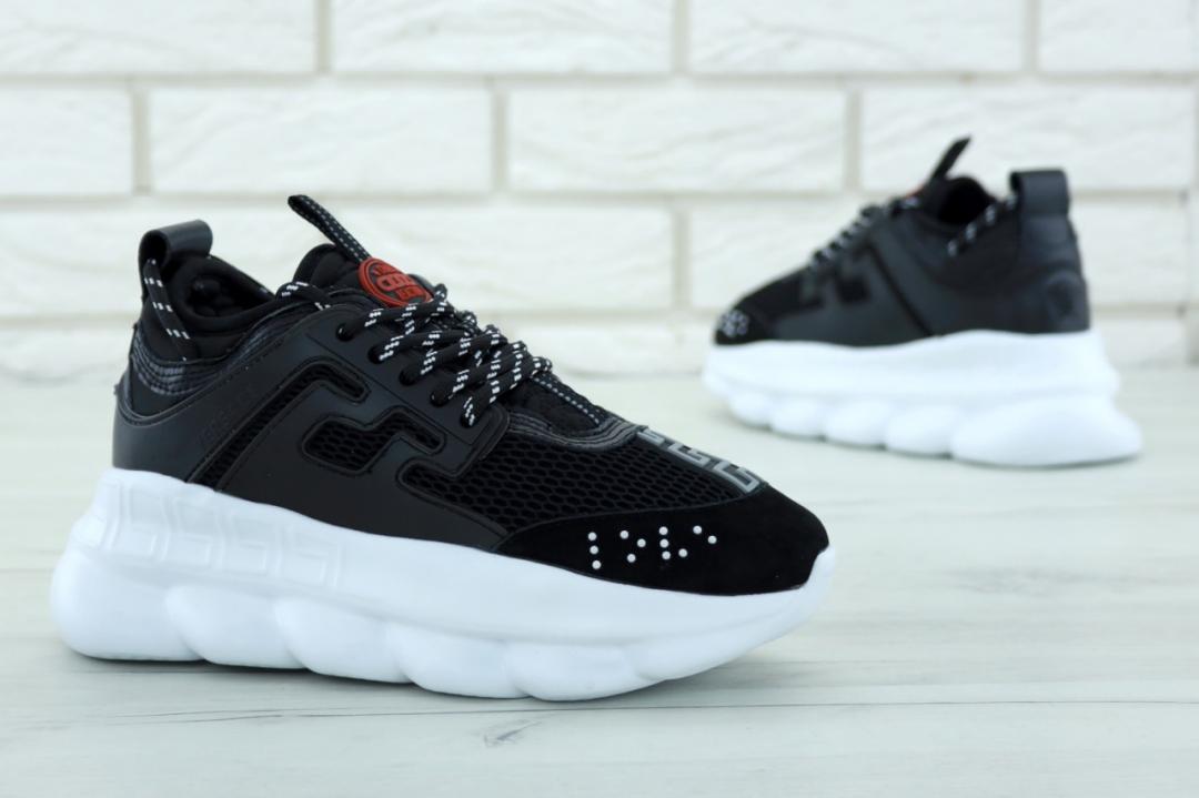 Versace Chain Reaction Black White