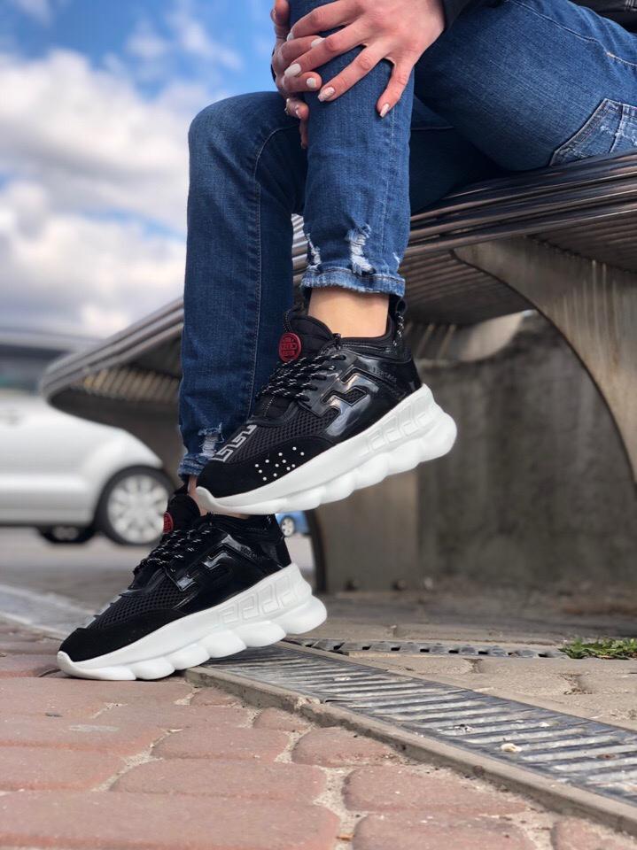 Versace Chain Reaction Black White