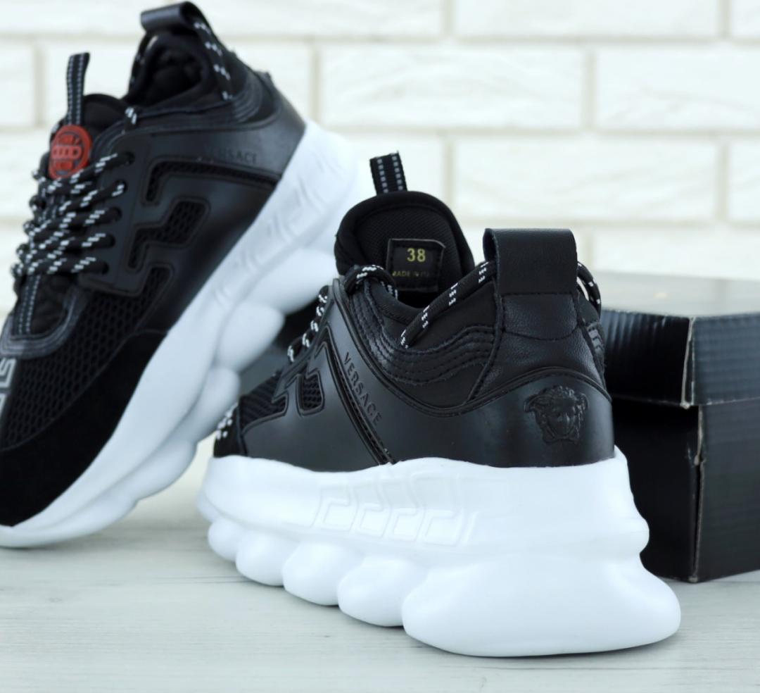 Versace Chain Reaction Black White