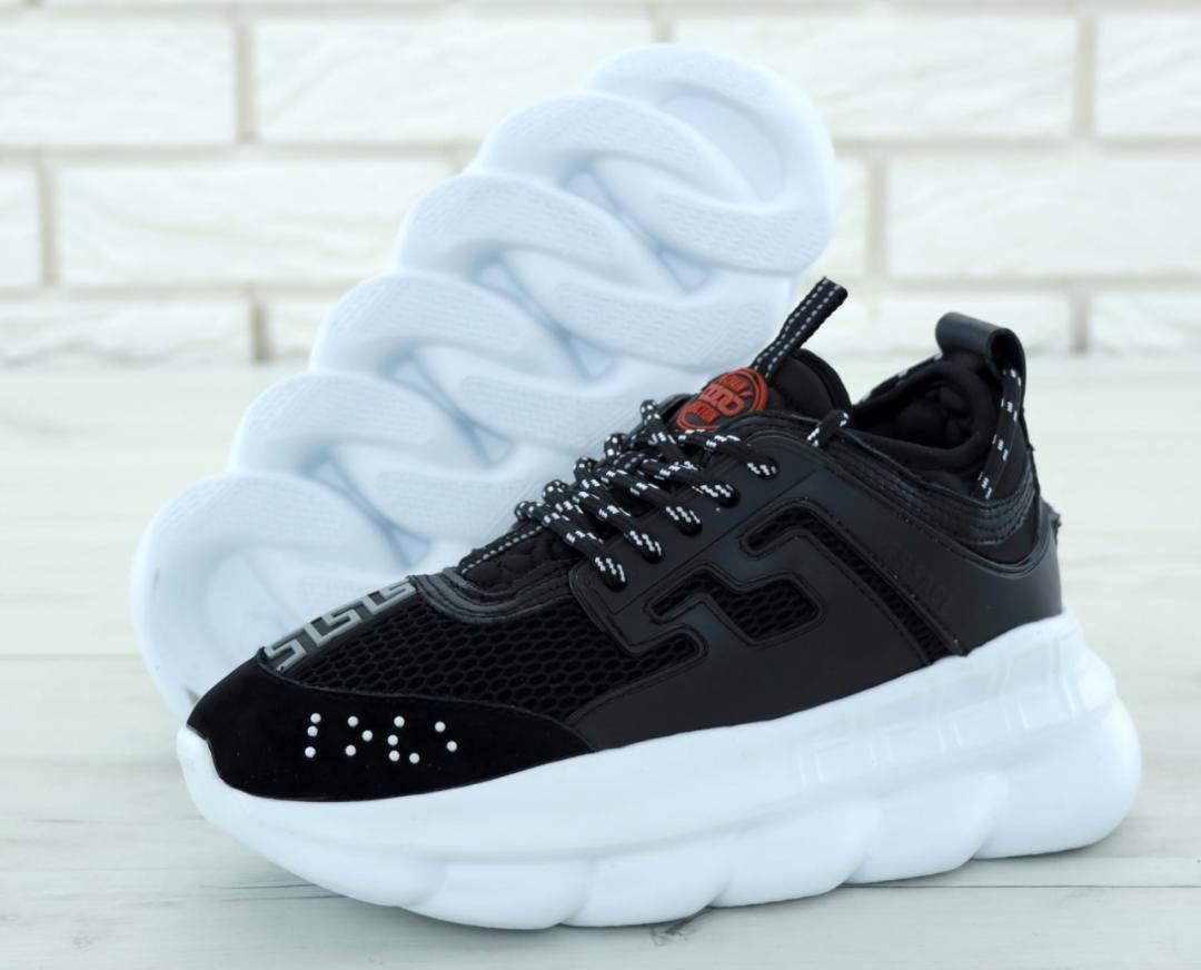 Versace Chain Reaction Black White