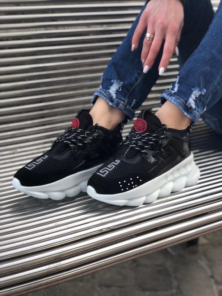 Versace Chain Reaction Black White