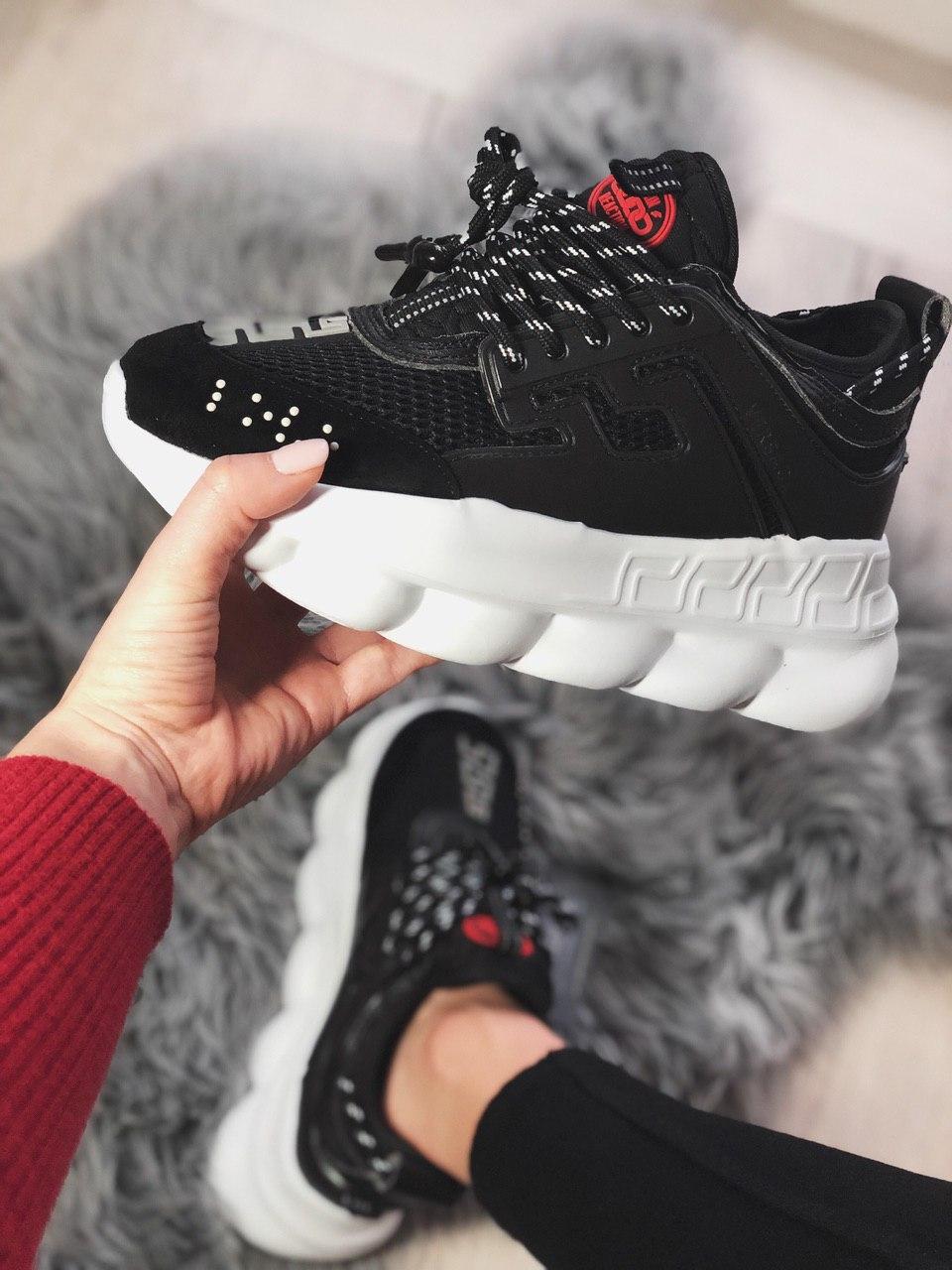 Versace Chain Reaction Black White