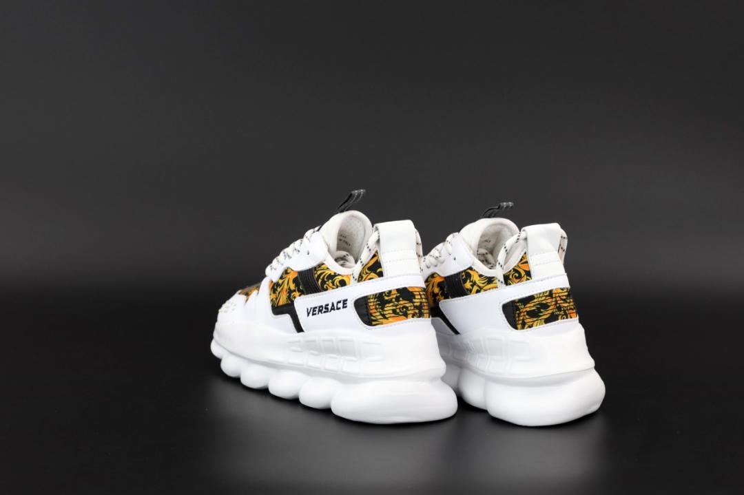 Versace Chain Reaction White Leopard