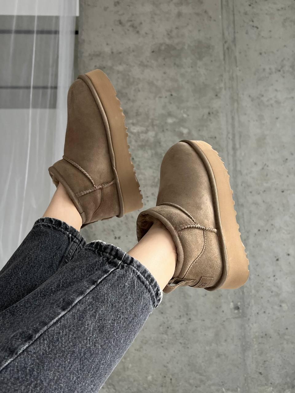 UGG Ultra Mini Platform Beige v2