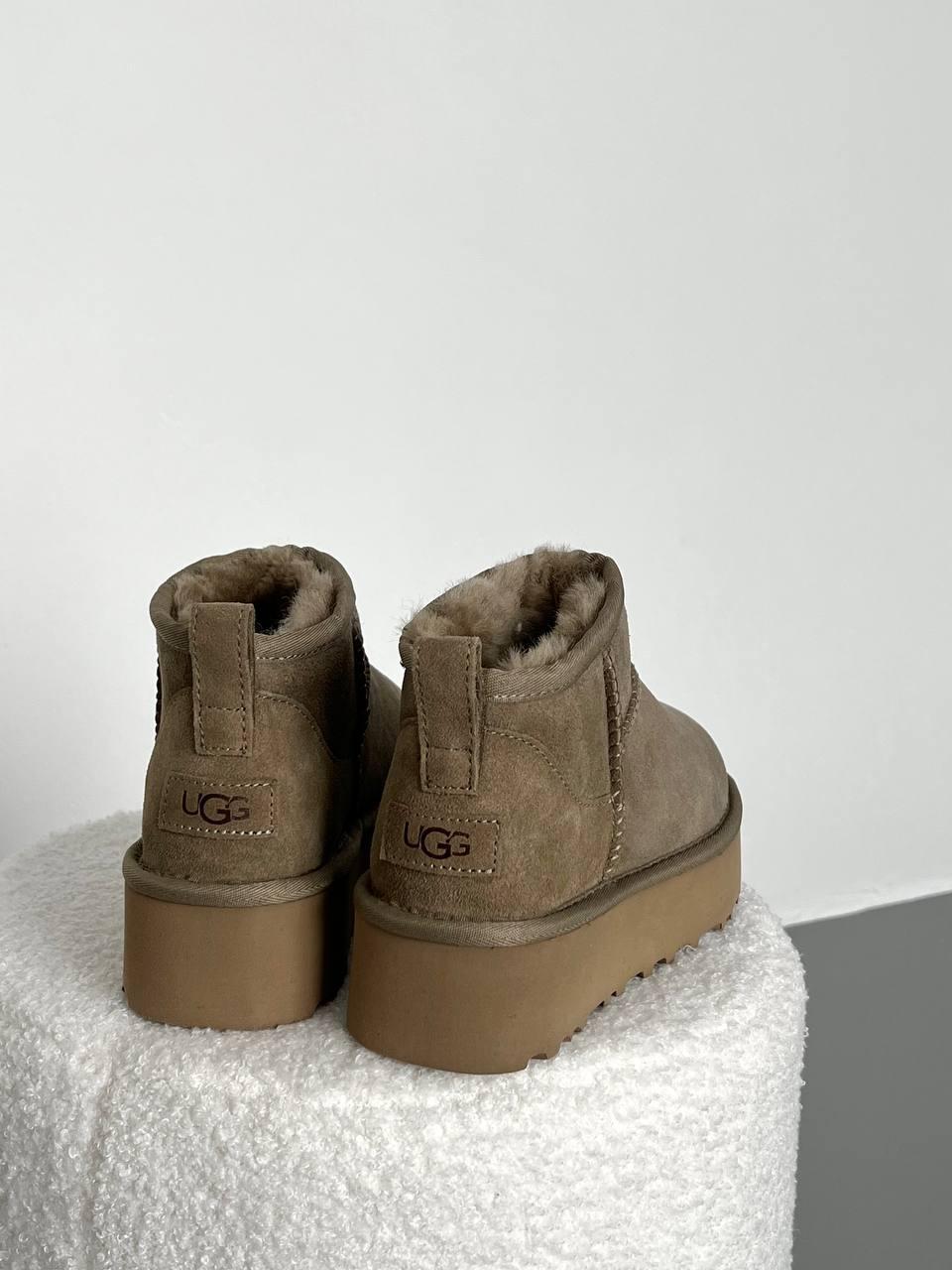 UGG Ultra Mini Platform Beige v2