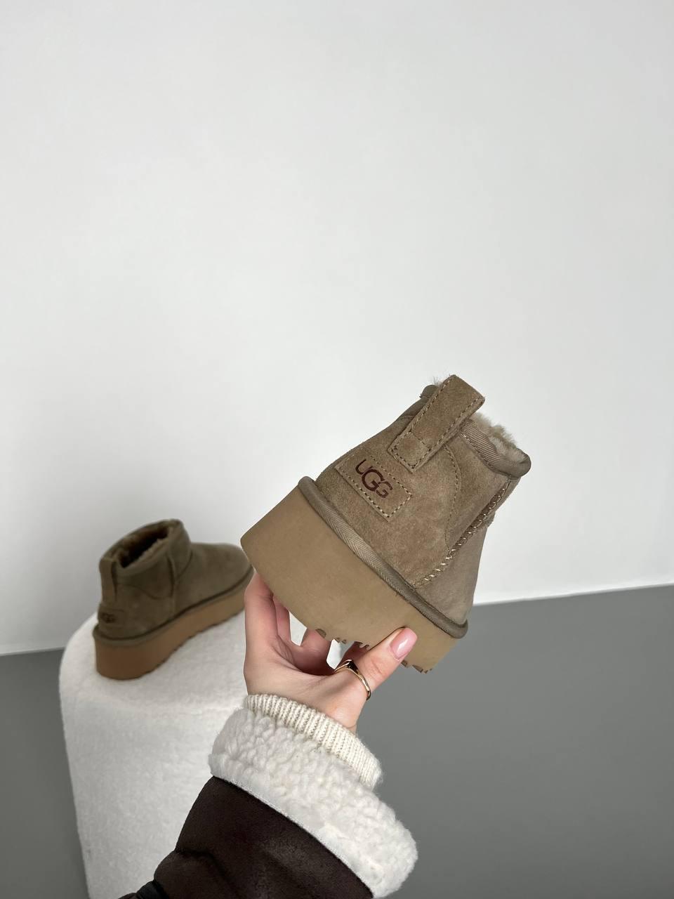 UGG Ultra Mini Platform Beige v2