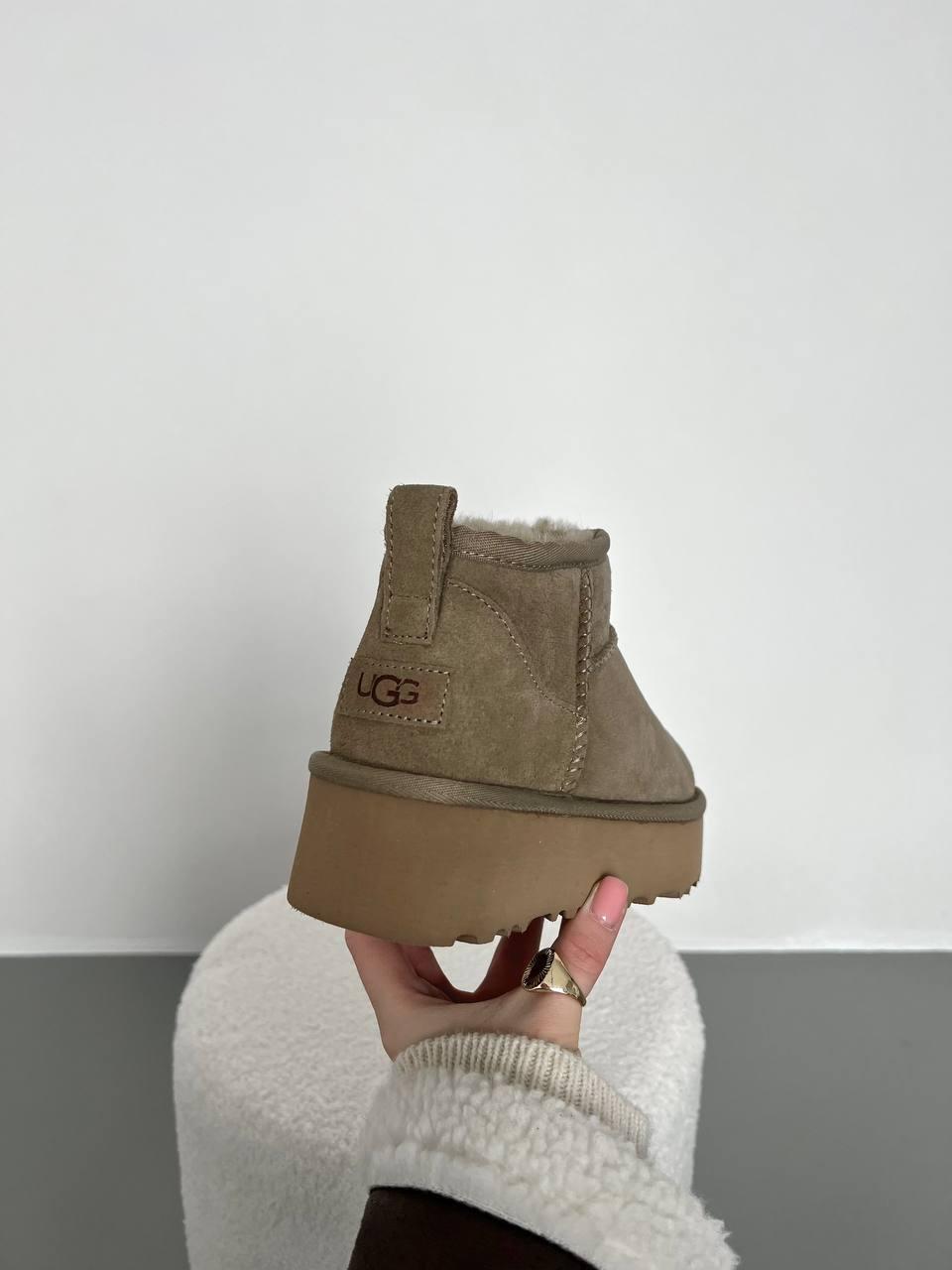 UGG Ultra Mini Platform Beige v2