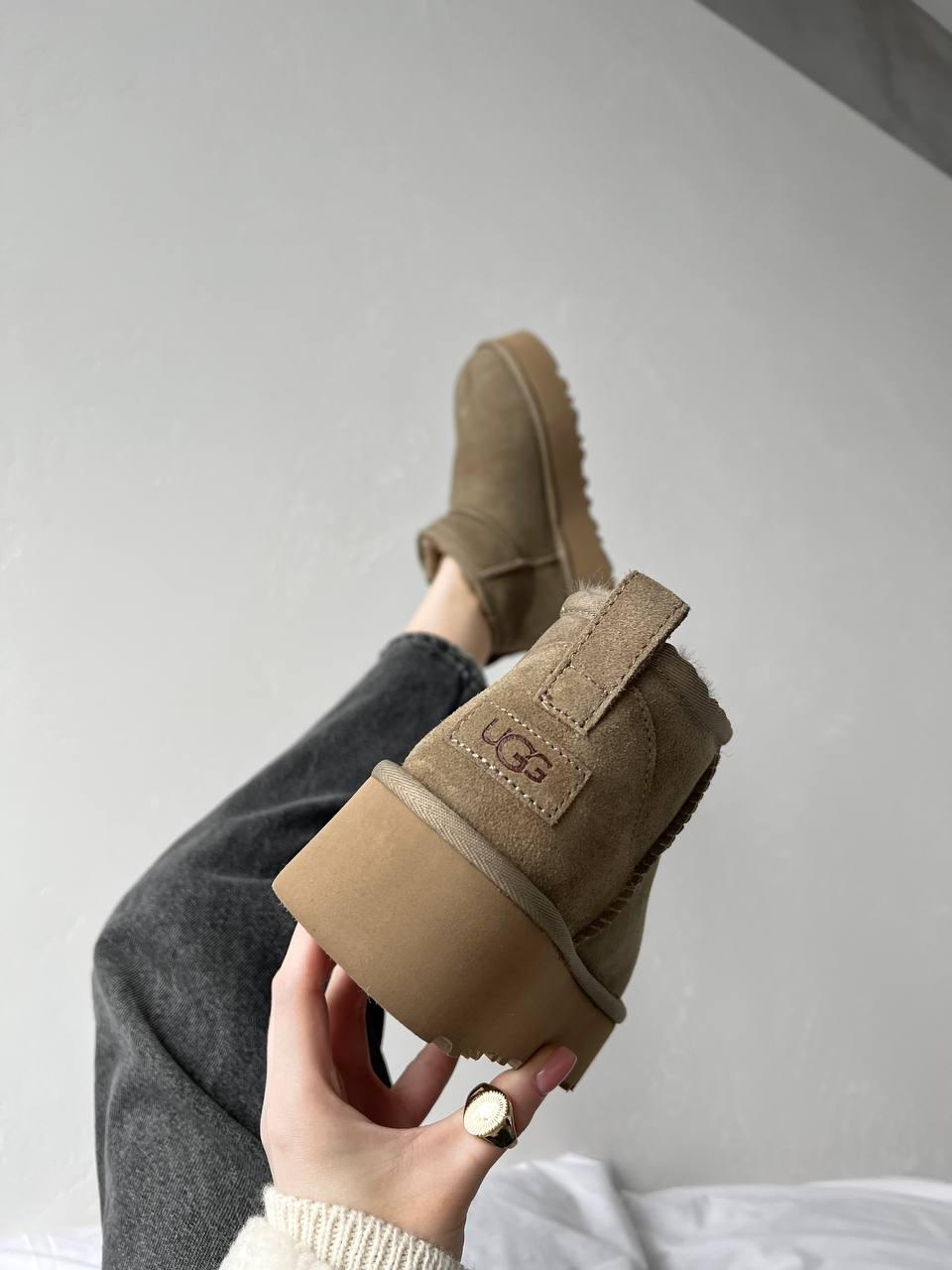 UGG Ultra Mini Platform Beige v2