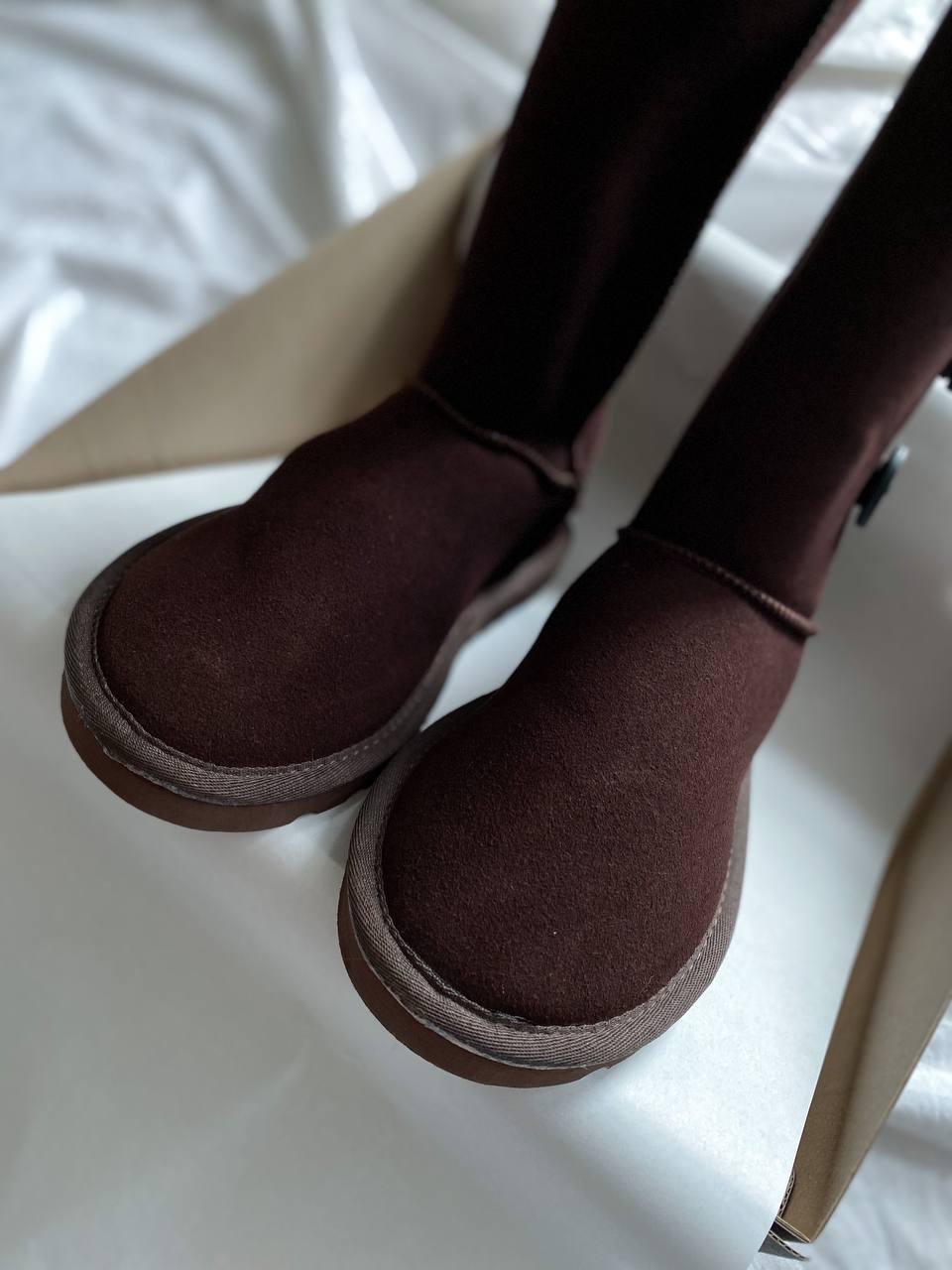 UGG Bailey Button Triplet II High Brown