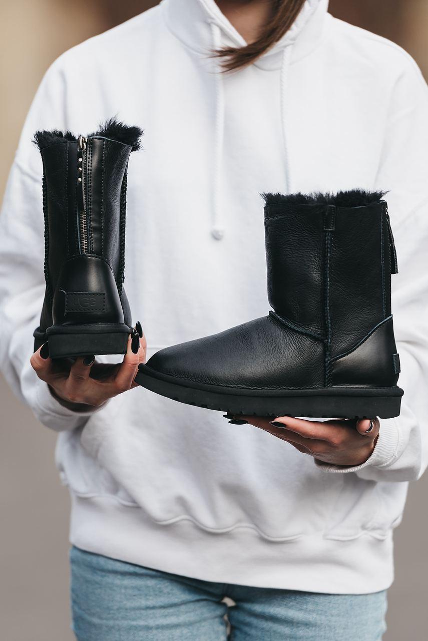 UGG Classic High Zip Black