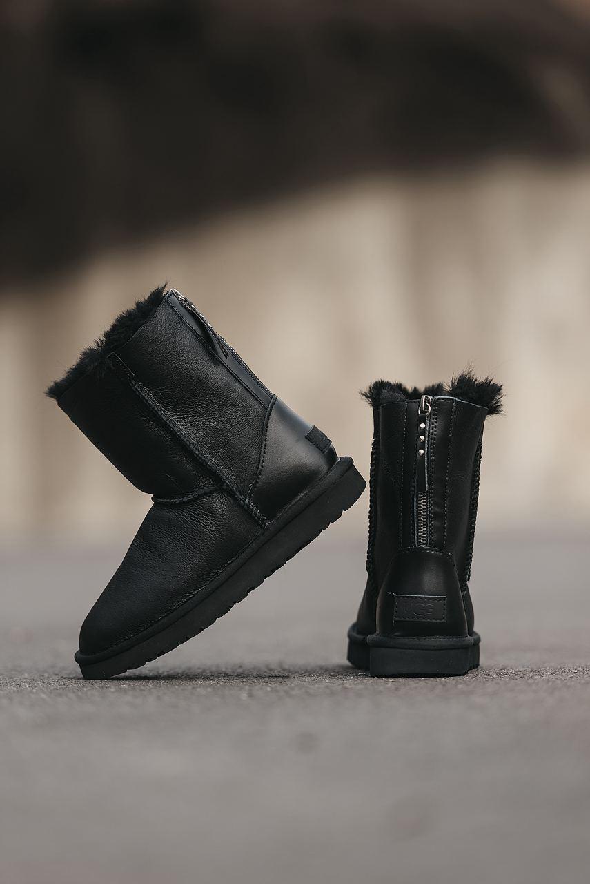 UGG Classic High Zip Black