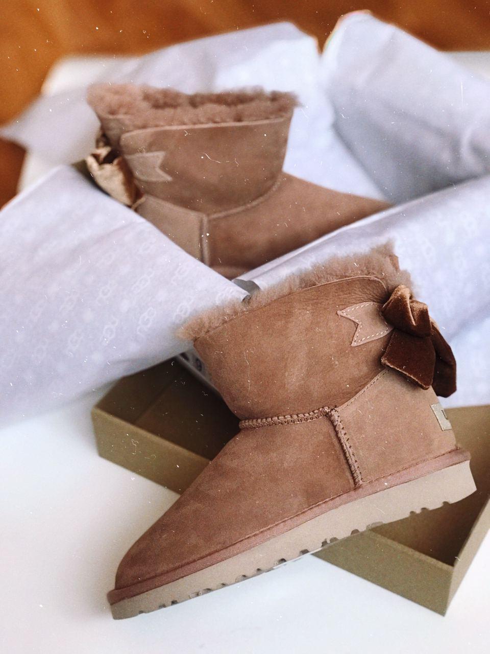 UGG Mini Bailey Bow 2 Brown