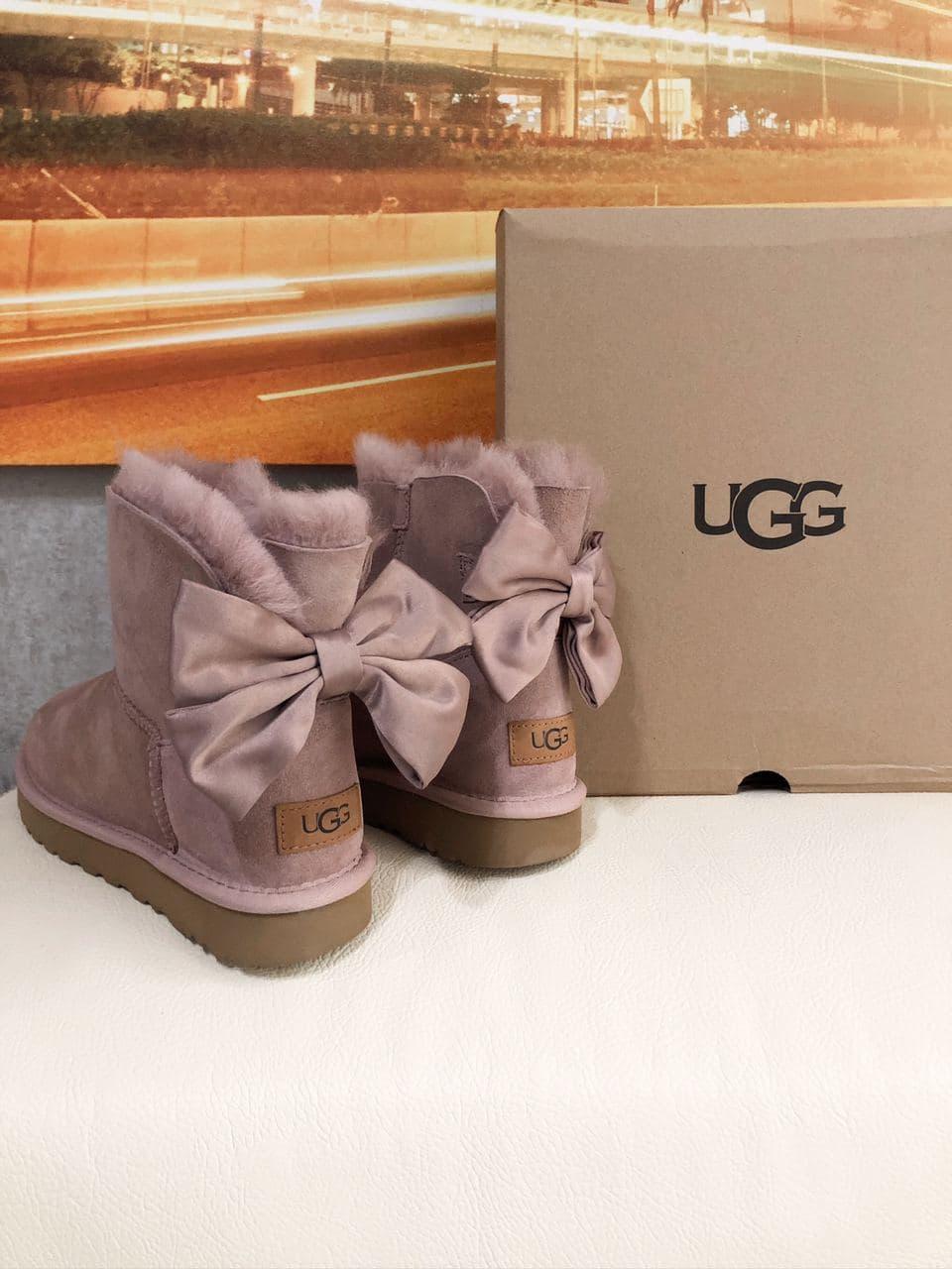 UGG Bailey Bow Pink 2