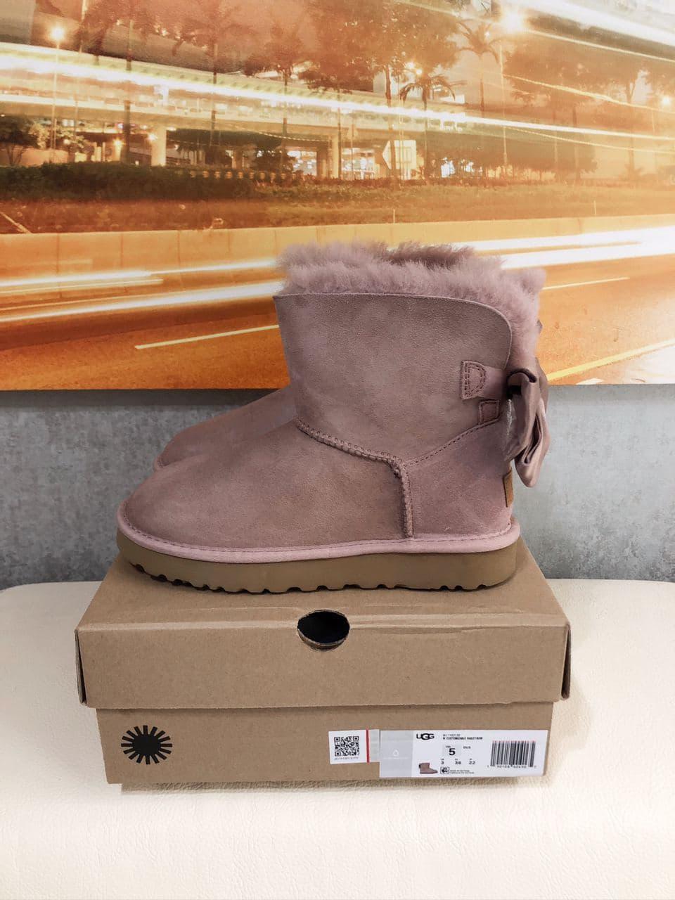 UGG Bailey Bow Pink 2