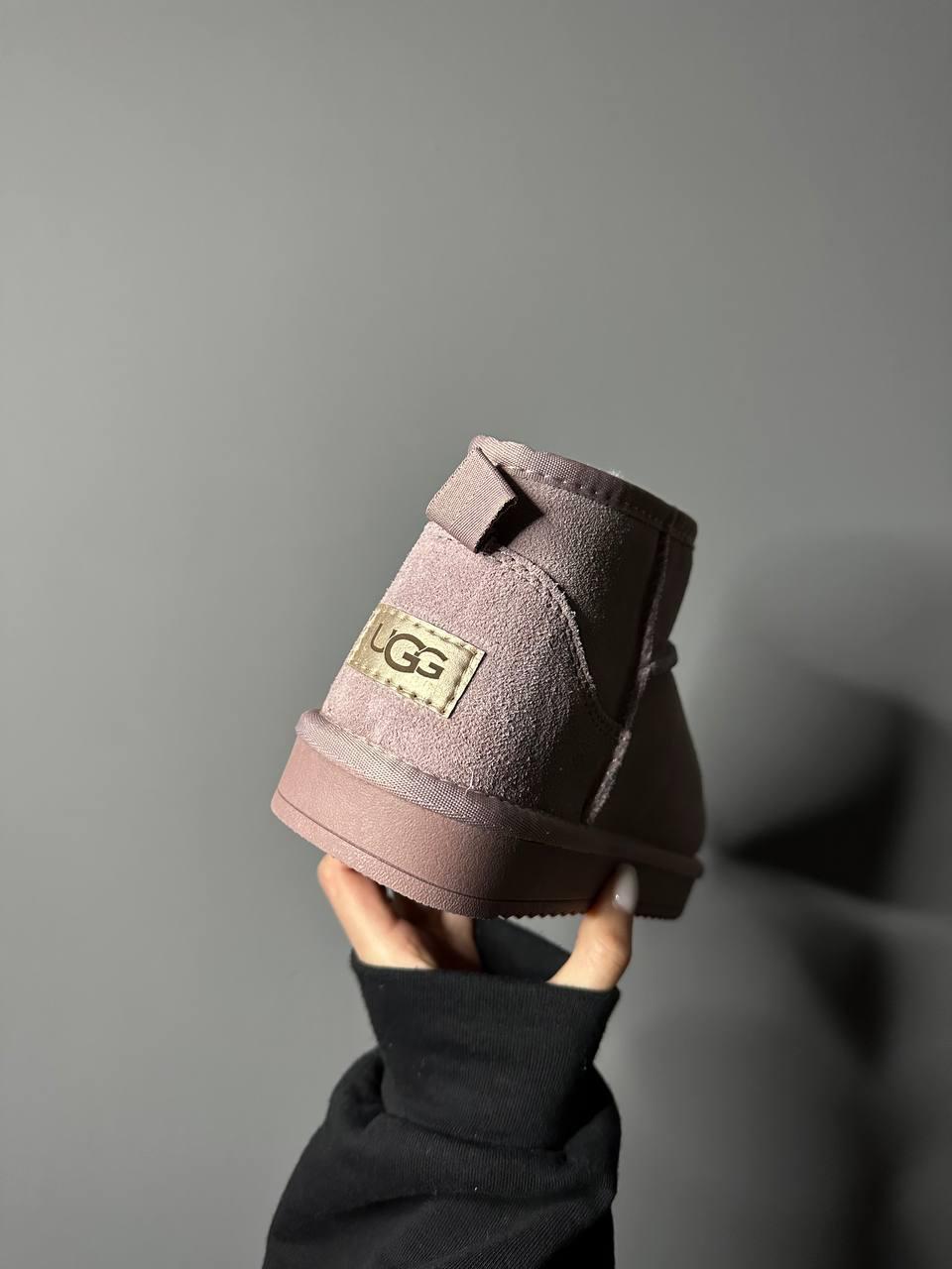 UGG Ultra Mini Pink Suede