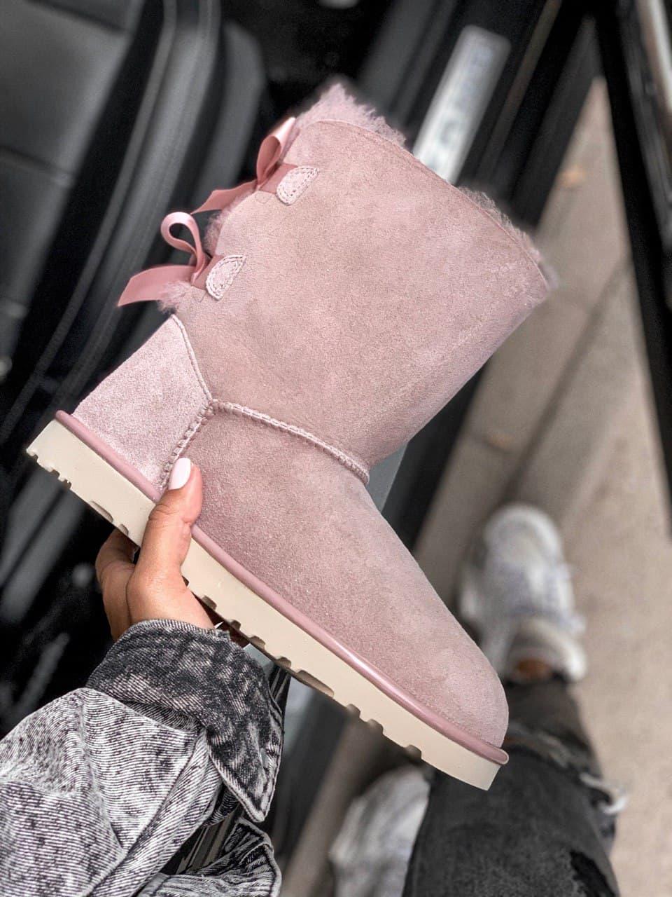 UGG Bailey Bow 2 Boot Pink Crystal