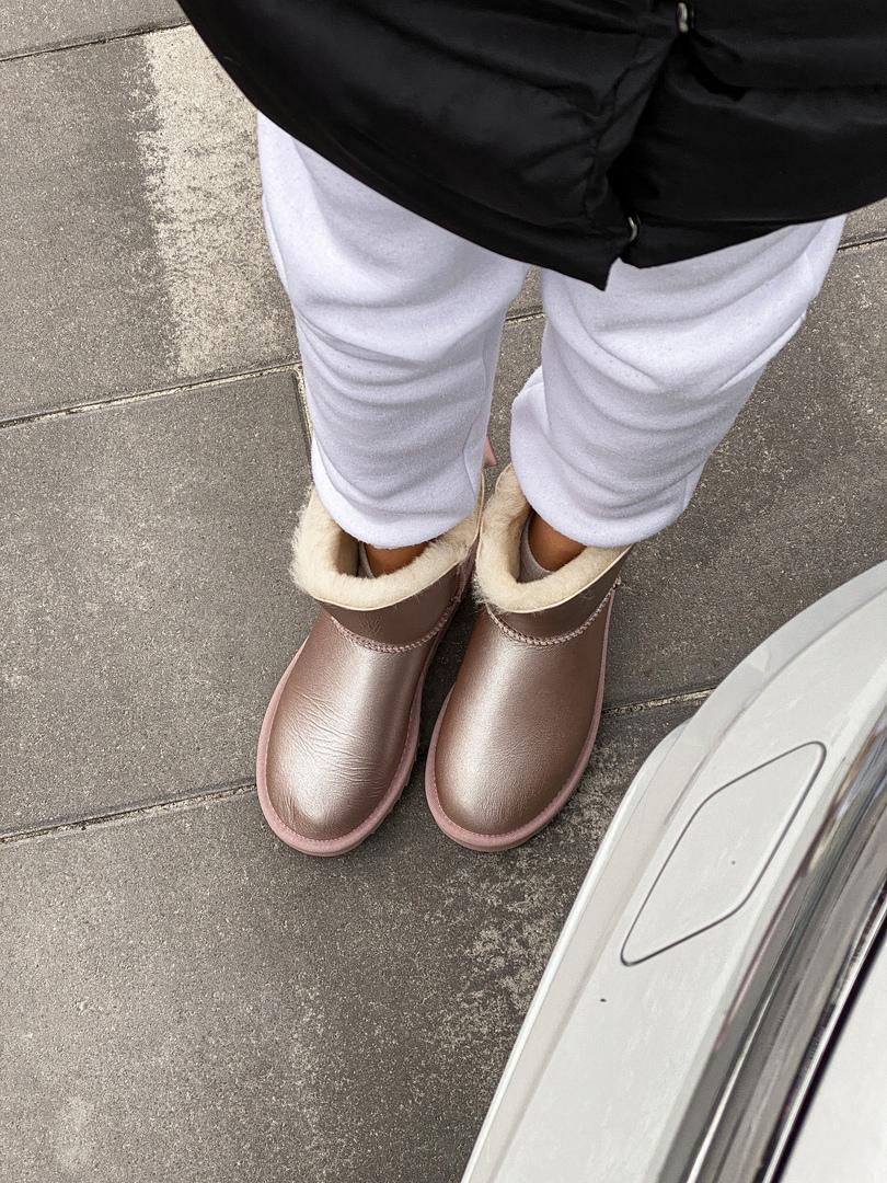 UGG Bailey Bow 2 Grey Pink