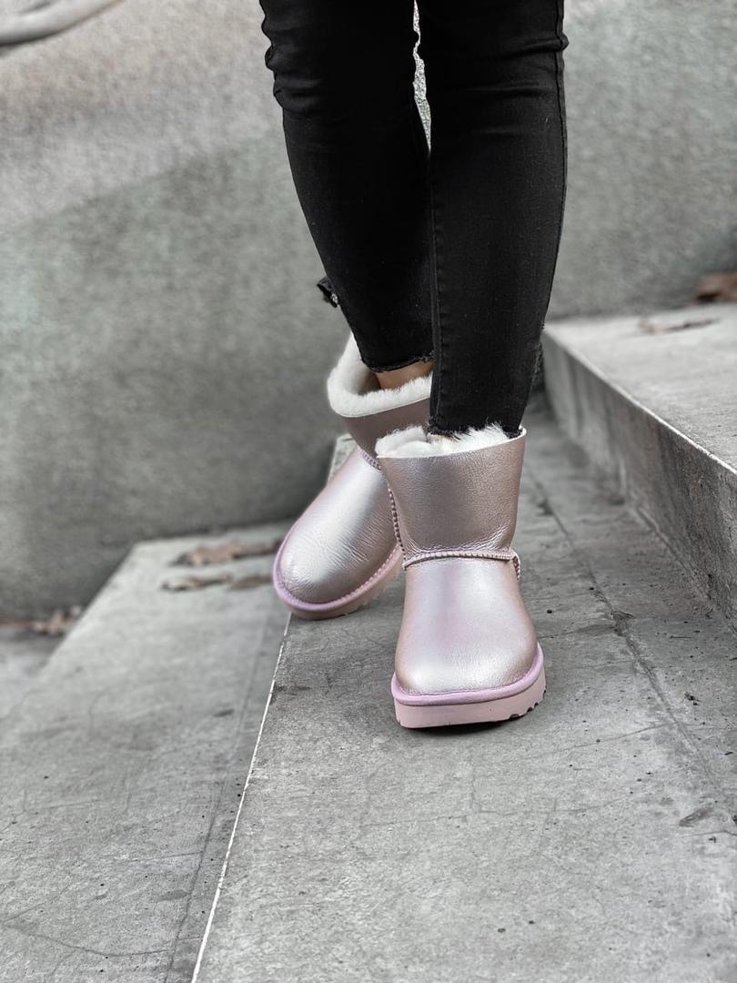 UGG Bailey Bow 2 Grey Pink