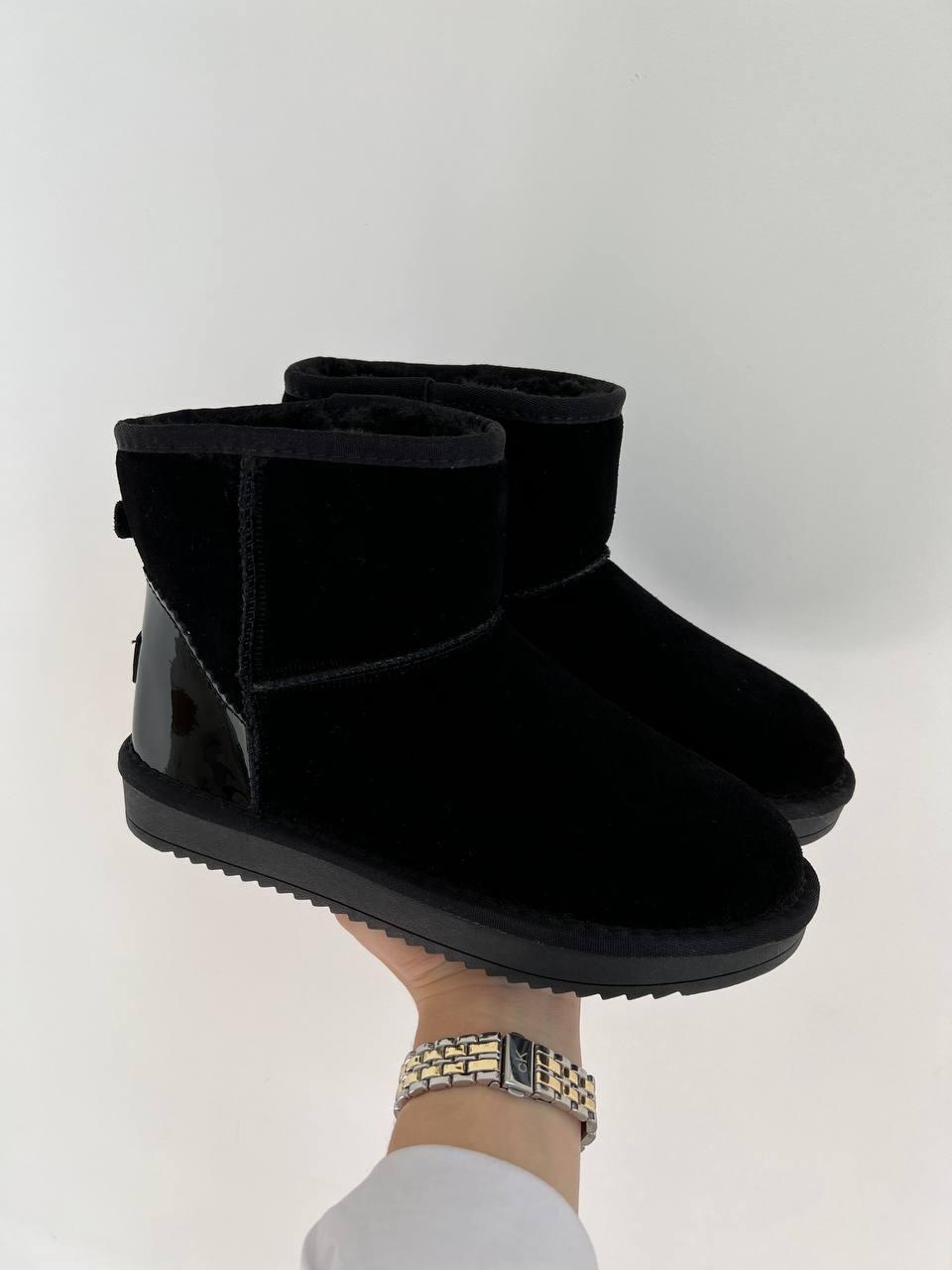 UGG Black (Лакований Задник)