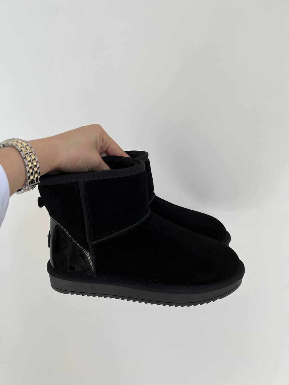 UGG Black (Лакований Задник)